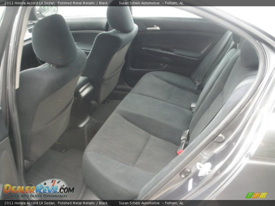 2011 Honda Accord LX Sedan Polished Metal Metallic / Black Photo #7