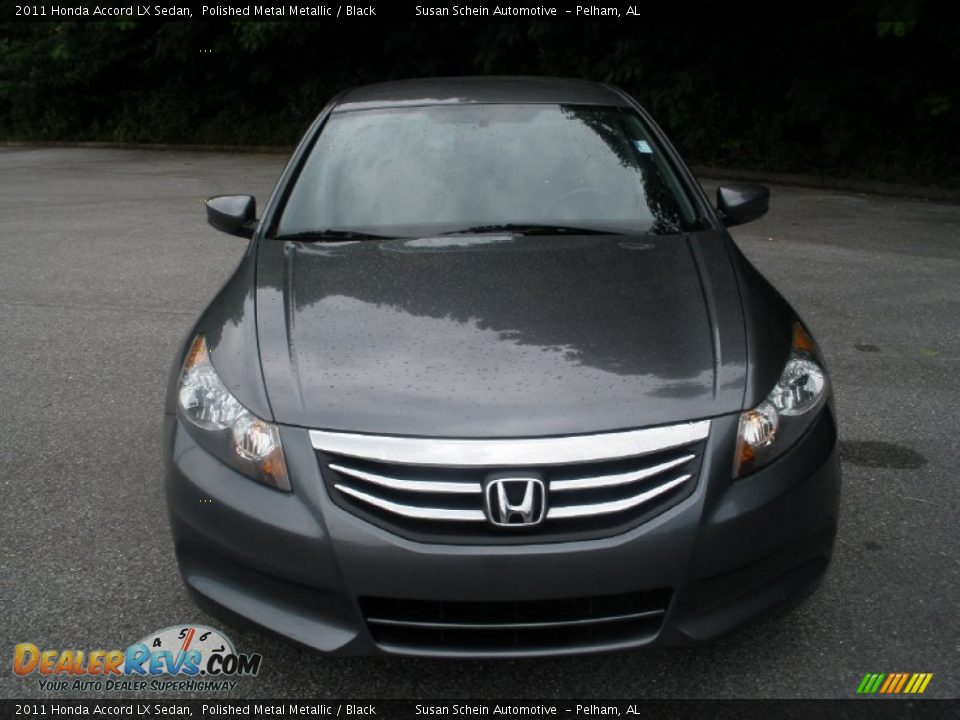 2011 Honda Accord LX Sedan Polished Metal Metallic / Black Photo #14