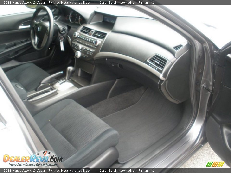 2011 Honda Accord LX Sedan Polished Metal Metallic / Black Photo #20