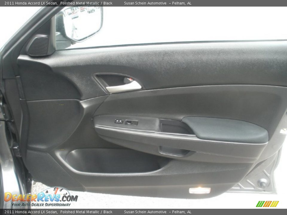 2011 Honda Accord LX Sedan Polished Metal Metallic / Black Photo #21