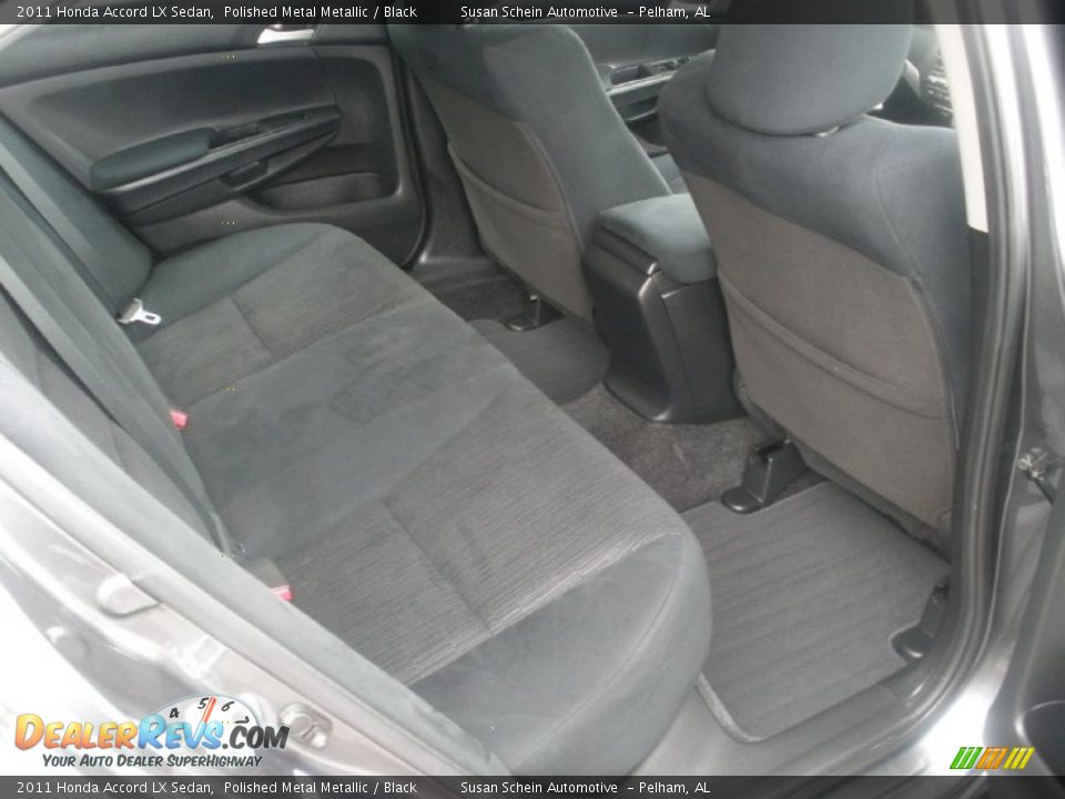2011 Honda Accord LX Sedan Polished Metal Metallic / Black Photo #22