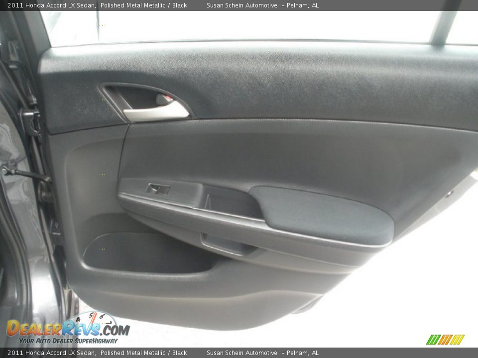 2011 Honda Accord LX Sedan Polished Metal Metallic / Black Photo #23