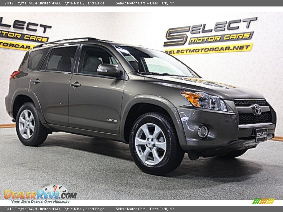 2012 Toyota RAV4 Limited 4WD Pyrite Mica / Sand Beige Photo #3