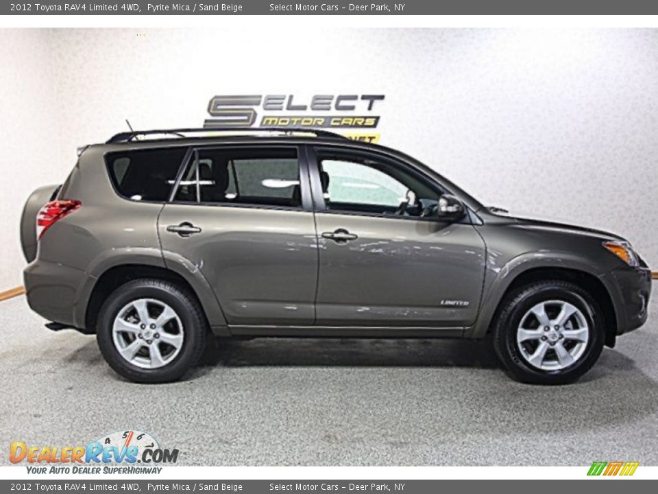 2012 Toyota RAV4 Limited 4WD Pyrite Mica / Sand Beige Photo #4