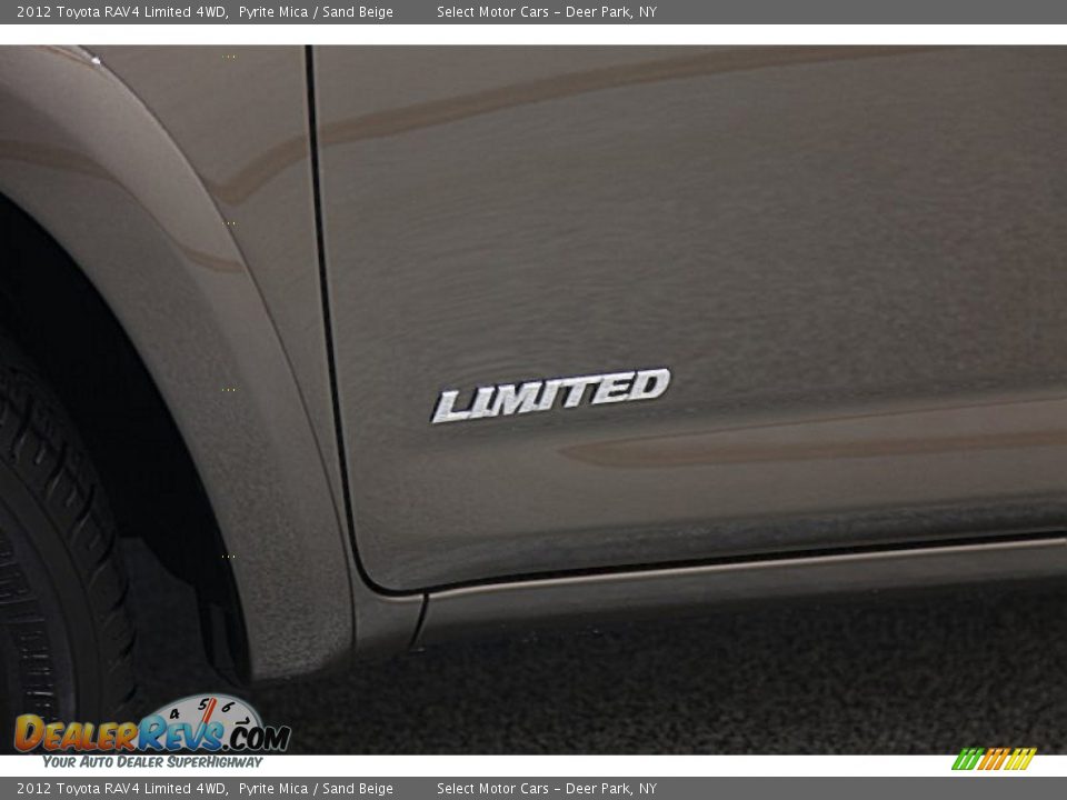 2012 Toyota RAV4 Limited 4WD Pyrite Mica / Sand Beige Photo #7