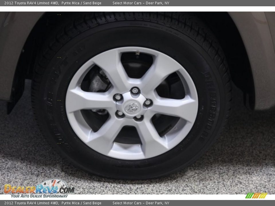 2012 Toyota RAV4 Limited 4WD Pyrite Mica / Sand Beige Photo #8