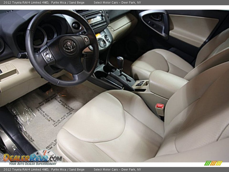 2012 Toyota RAV4 Limited 4WD Pyrite Mica / Sand Beige Photo #10