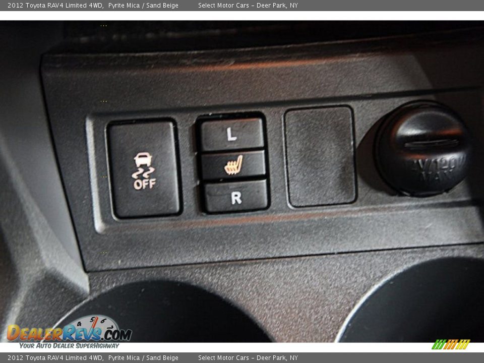 2012 Toyota RAV4 Limited 4WD Pyrite Mica / Sand Beige Photo #12