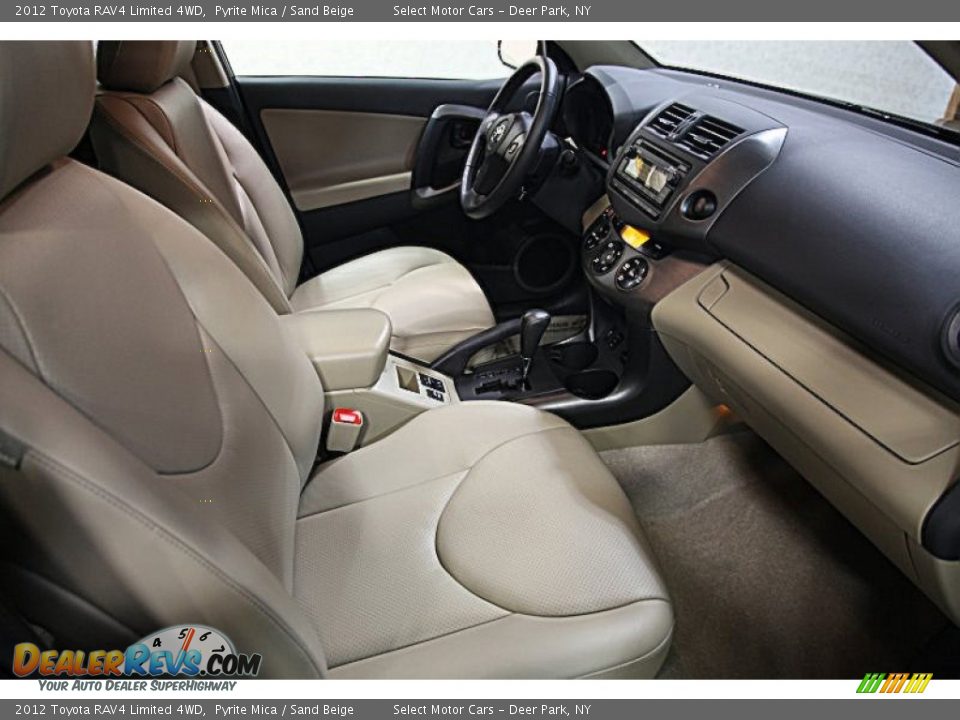 2012 Toyota RAV4 Limited 4WD Pyrite Mica / Sand Beige Photo #13