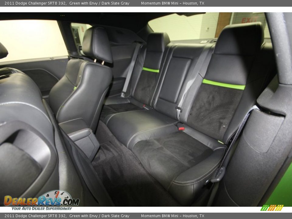 2011 Dodge Challenger SRT8 392 Green with Envy / Dark Slate Gray Photo #14