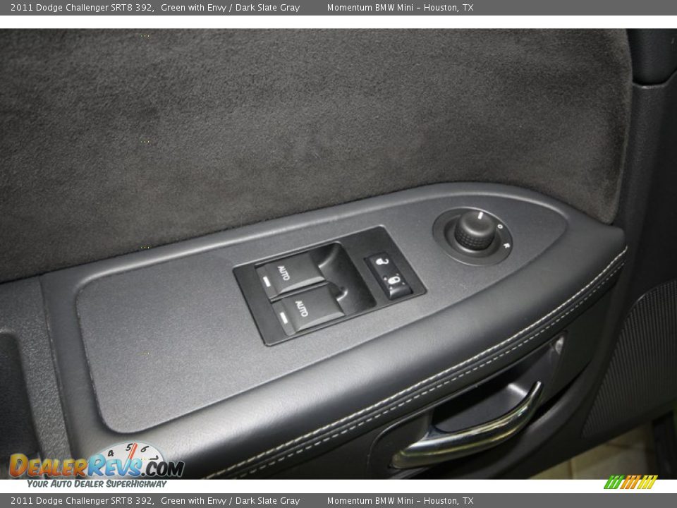 2011 Dodge Challenger SRT8 392 Green with Envy / Dark Slate Gray Photo #16