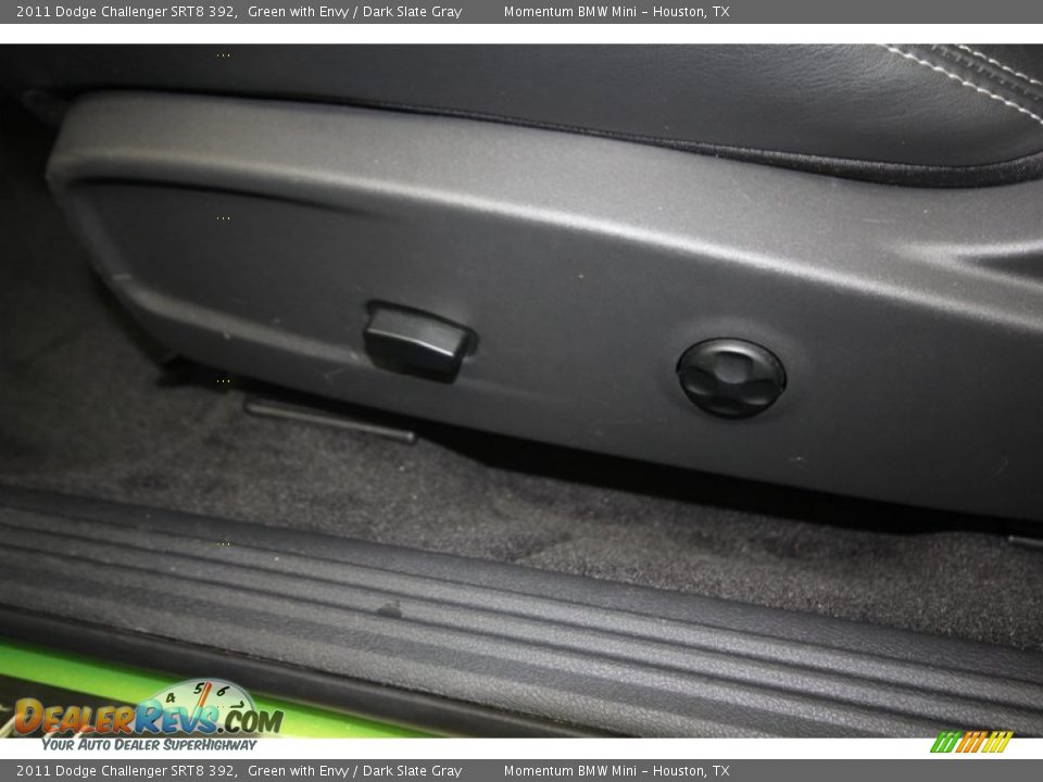 2011 Dodge Challenger SRT8 392 Green with Envy / Dark Slate Gray Photo #18