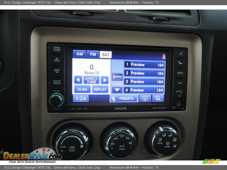 2011 Dodge Challenger SRT8 392 Green with Envy / Dark Slate Gray Photo #21