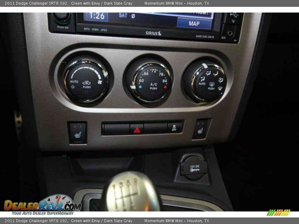 2011 Dodge Challenger SRT8 392 Green with Envy / Dark Slate Gray Photo #23