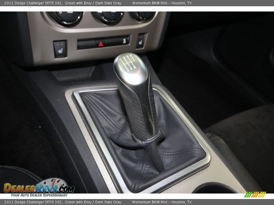 2011 Dodge Challenger SRT8 392 Green with Envy / Dark Slate Gray Photo #24