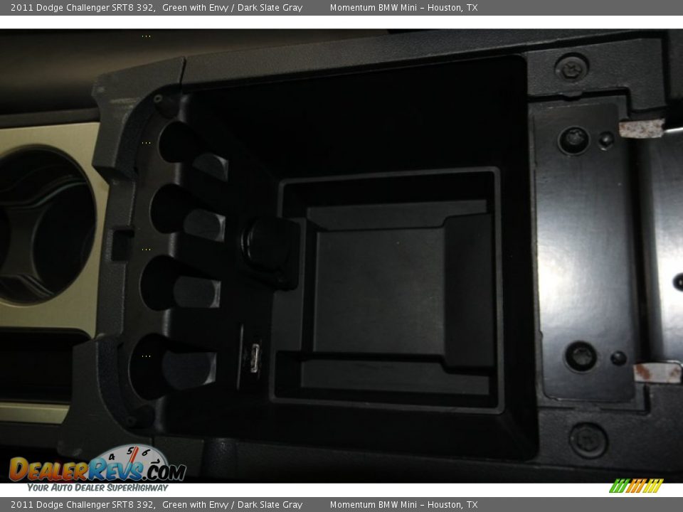 2011 Dodge Challenger SRT8 392 Green with Envy / Dark Slate Gray Photo #25