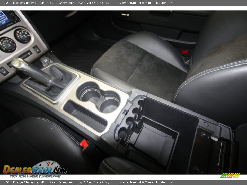 2011 Dodge Challenger SRT8 392 Green with Envy / Dark Slate Gray Photo #27