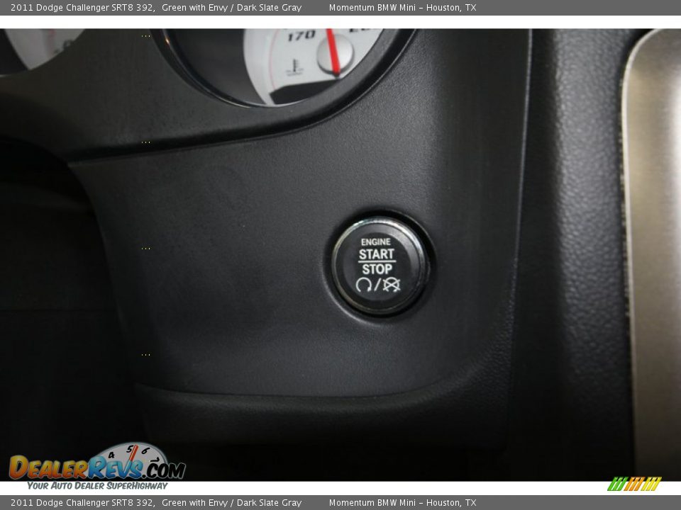 2011 Dodge Challenger SRT8 392 Green with Envy / Dark Slate Gray Photo #28