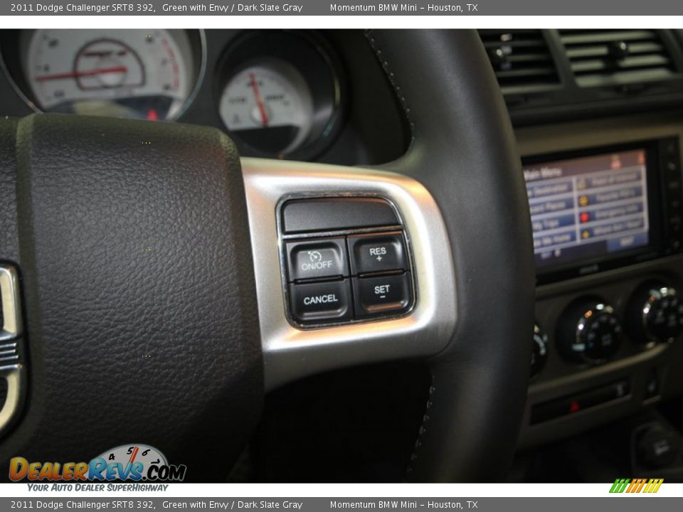 2011 Dodge Challenger SRT8 392 Green with Envy / Dark Slate Gray Photo #29