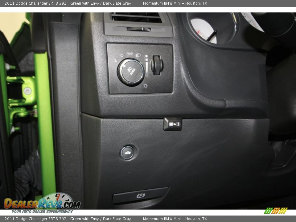2011 Dodge Challenger SRT8 392 Green with Envy / Dark Slate Gray Photo #31