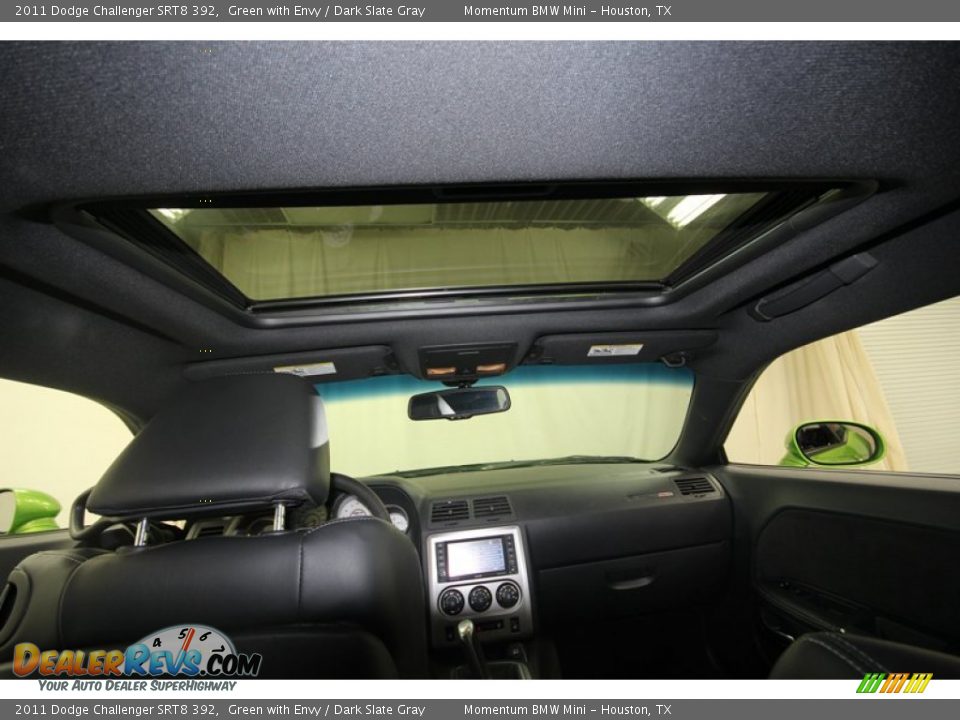 2011 Dodge Challenger SRT8 392 Green with Envy / Dark Slate Gray Photo #33