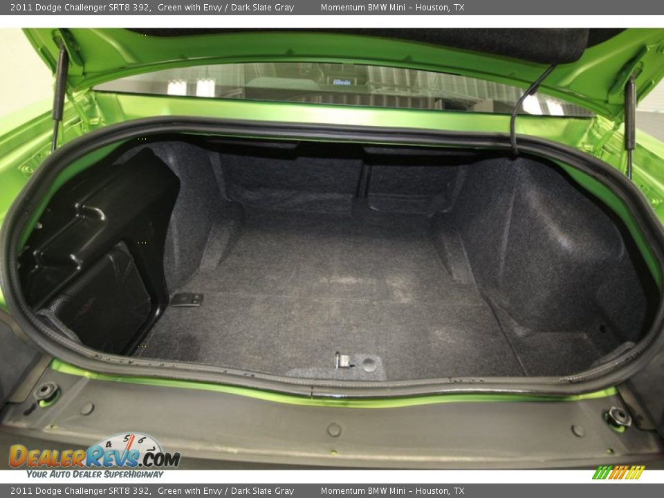 2011 Dodge Challenger SRT8 392 Green with Envy / Dark Slate Gray Photo #35