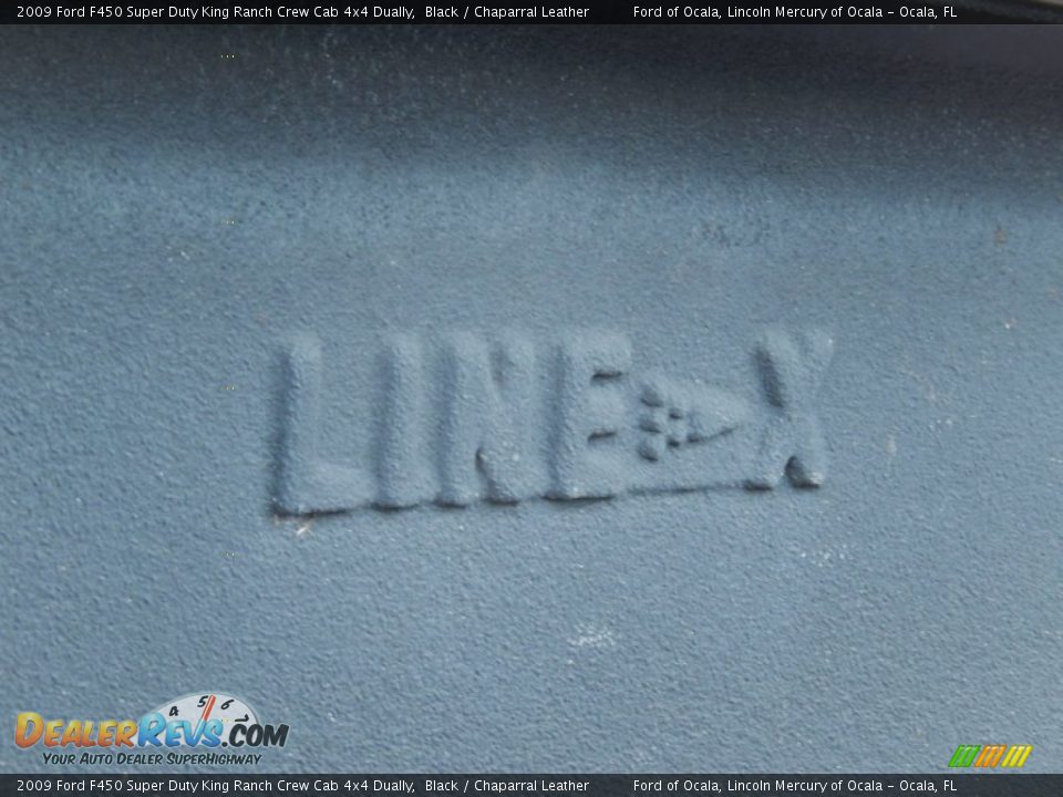 2009 Ford F450 Super Duty King Ranch Crew Cab 4x4 Dually Black / Chaparral Leather Photo #7