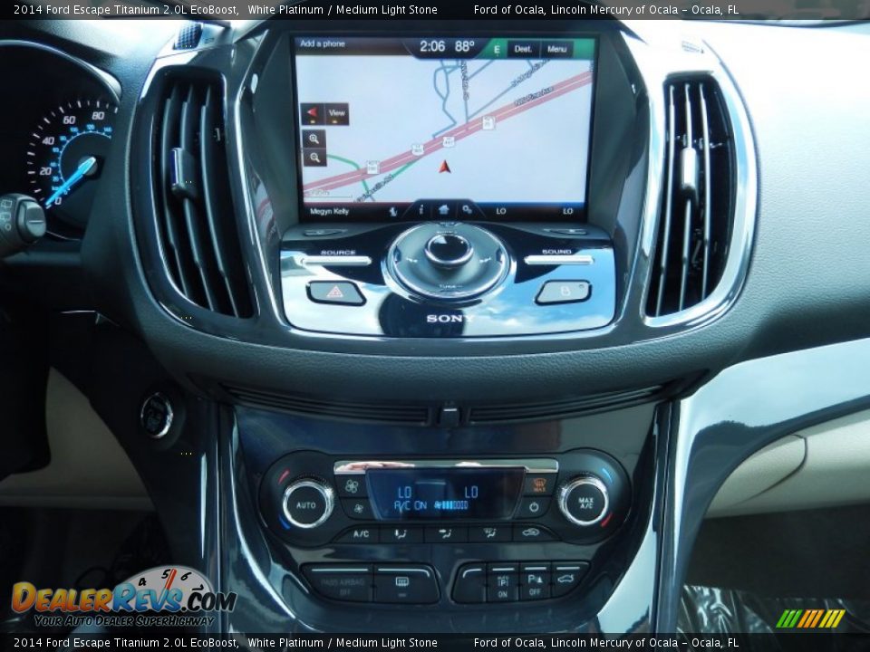 Navigation of 2014 Ford Escape Titanium 2.0L EcoBoost Photo #10