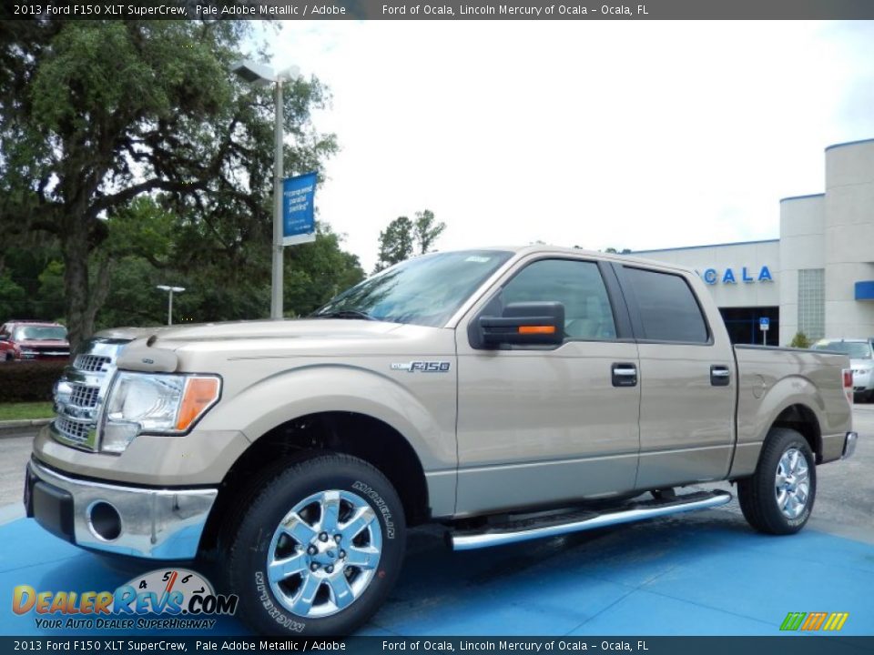 2013 Ford F150 XLT SuperCrew Pale Adobe Metallic / Adobe Photo #1