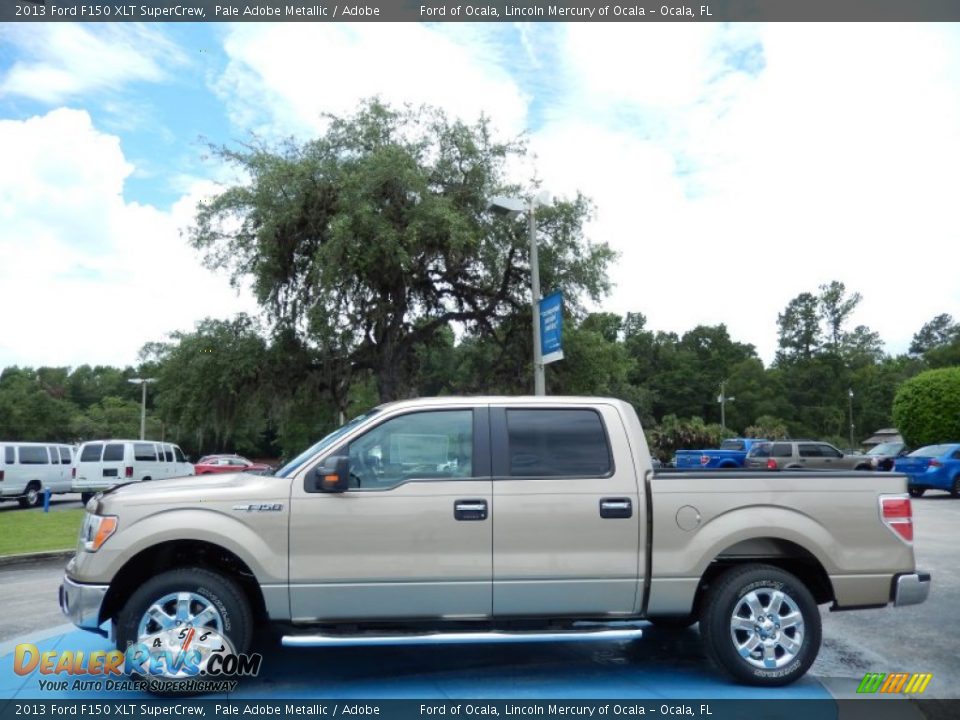2013 Ford F150 XLT SuperCrew Pale Adobe Metallic / Adobe Photo #2