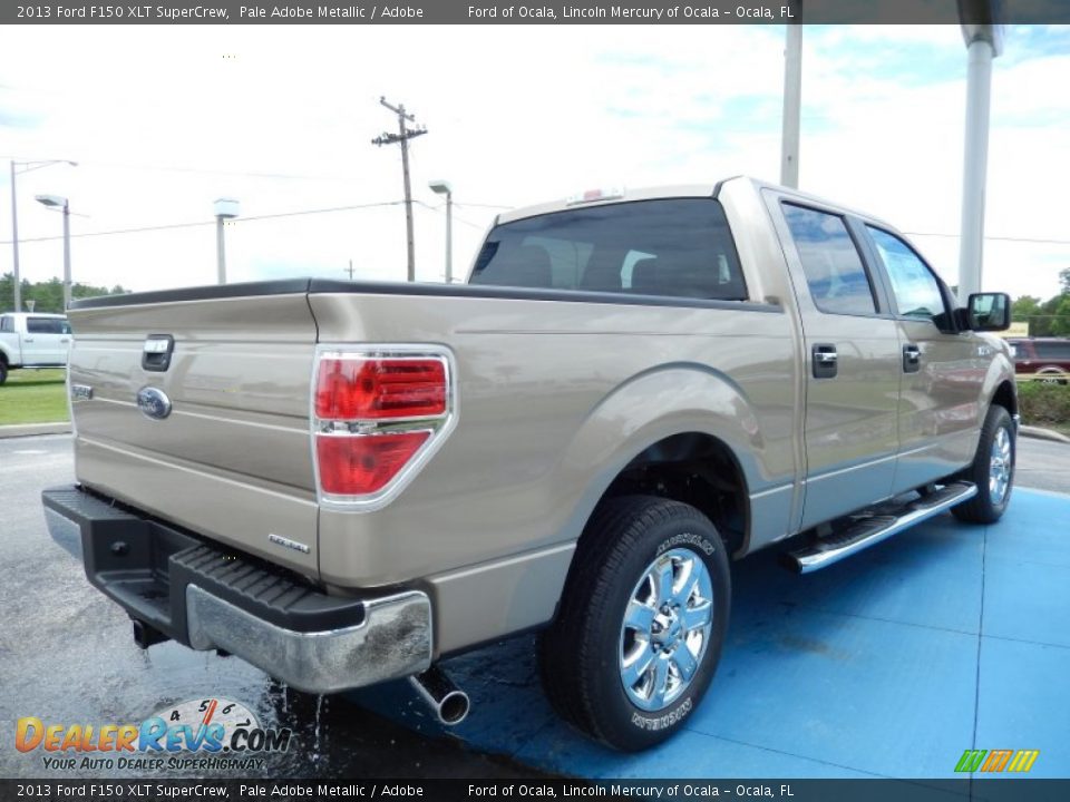 2013 Ford F150 XLT SuperCrew Pale Adobe Metallic / Adobe Photo #3