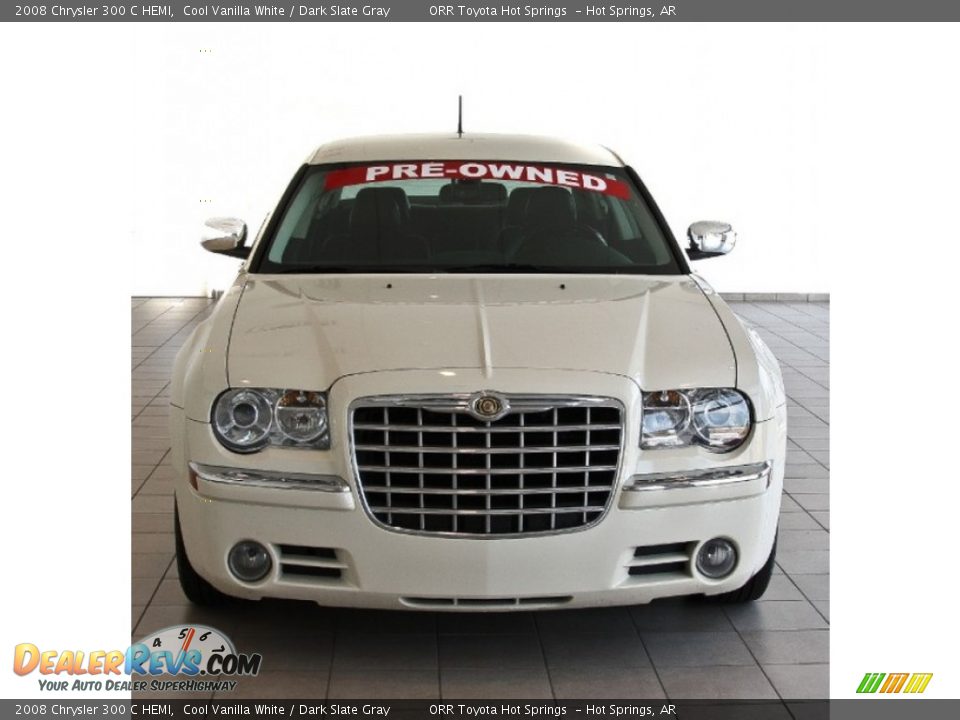 2008 Chrysler 300 C HEMI Cool Vanilla White / Dark Slate Gray Photo #3