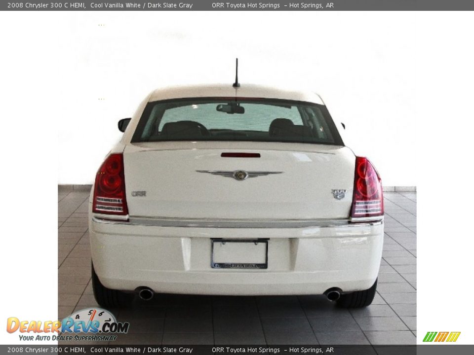 2008 Chrysler 300 C HEMI Cool Vanilla White / Dark Slate Gray Photo #4