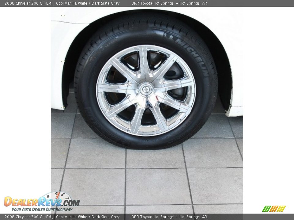 2008 Chrysler 300 C HEMI Cool Vanilla White / Dark Slate Gray Photo #5