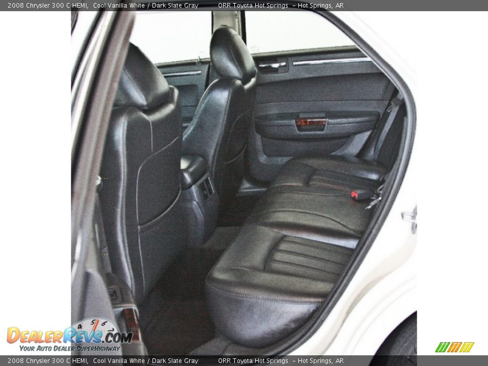 2008 Chrysler 300 C HEMI Cool Vanilla White / Dark Slate Gray Photo #8