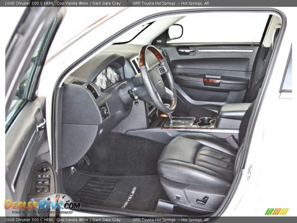 2008 Chrysler 300 C HEMI Cool Vanilla White / Dark Slate Gray Photo #9