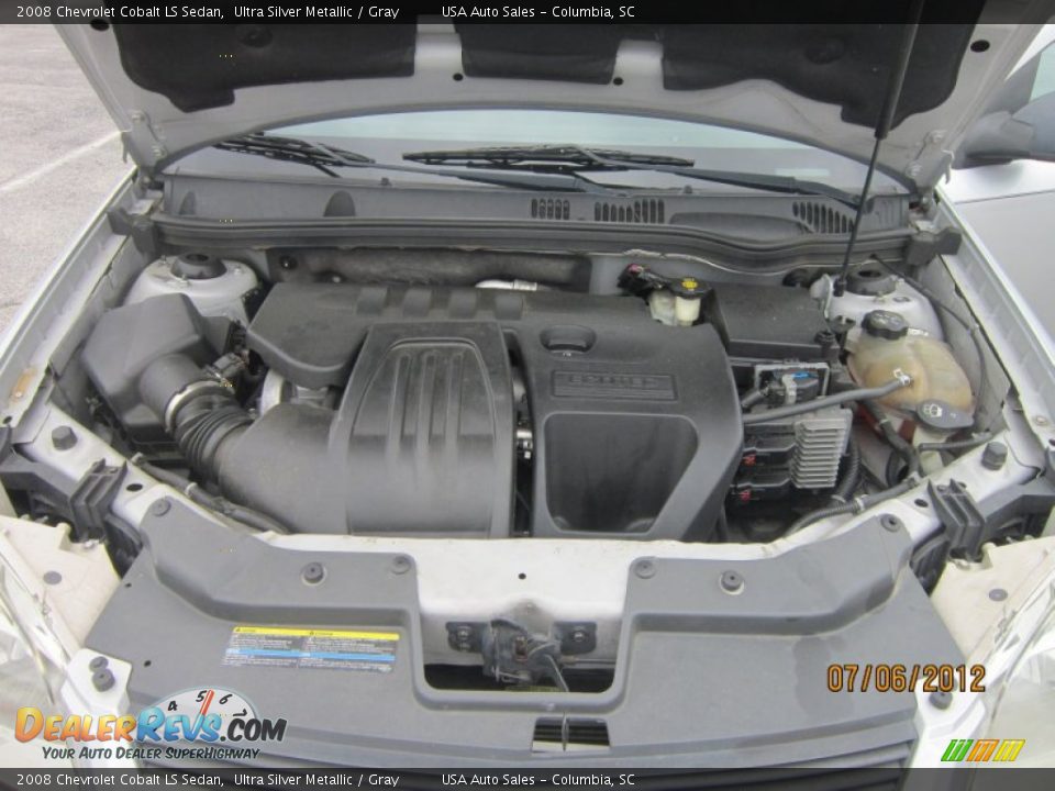 2008 Chevrolet Cobalt LS Sedan Ultra Silver Metallic / Gray Photo #21