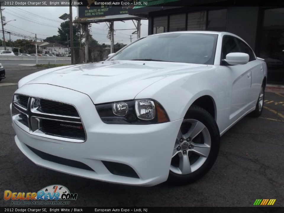 2012 Dodge Charger SE Bright White / Black Photo #1