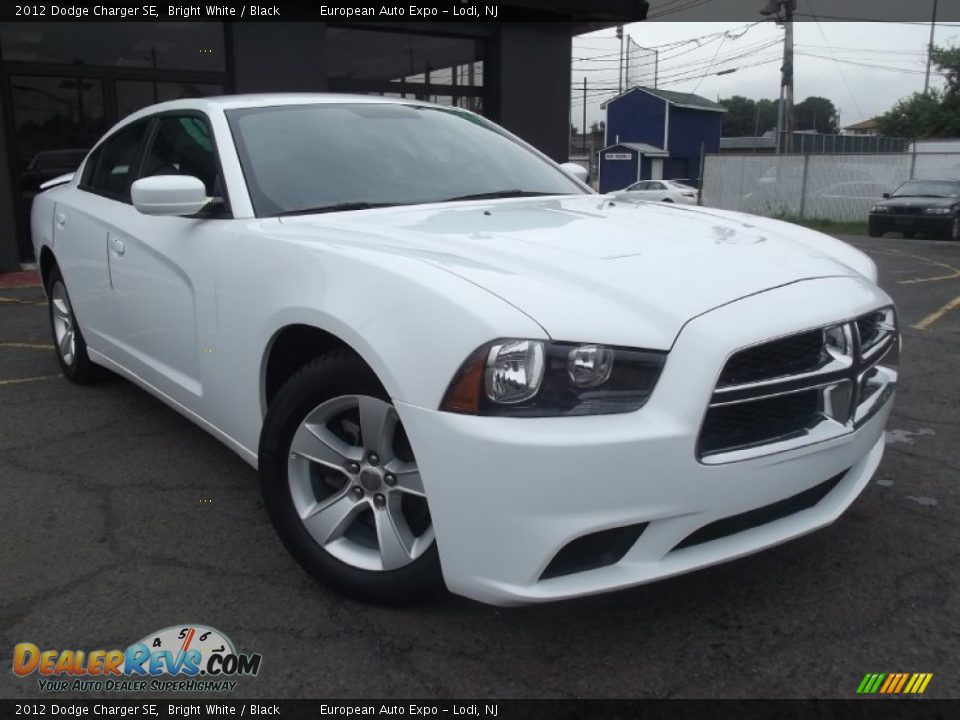 2012 Dodge Charger SE Bright White / Black Photo #2
