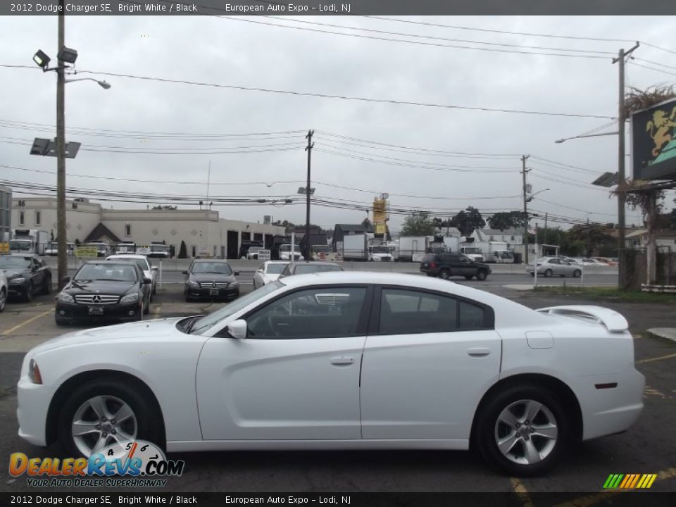2012 Dodge Charger SE Bright White / Black Photo #7