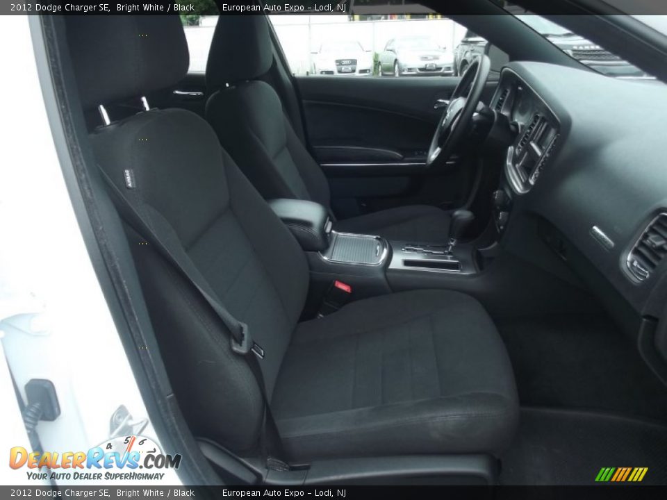 2012 Dodge Charger SE Bright White / Black Photo #23