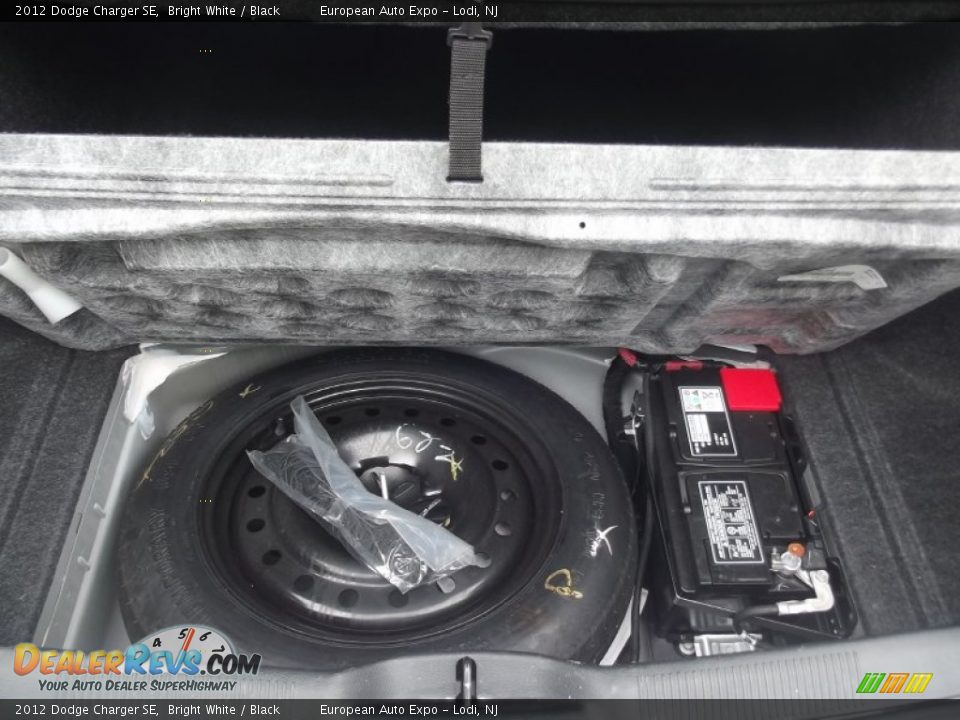 2012 Dodge Charger SE Bright White / Black Photo #32