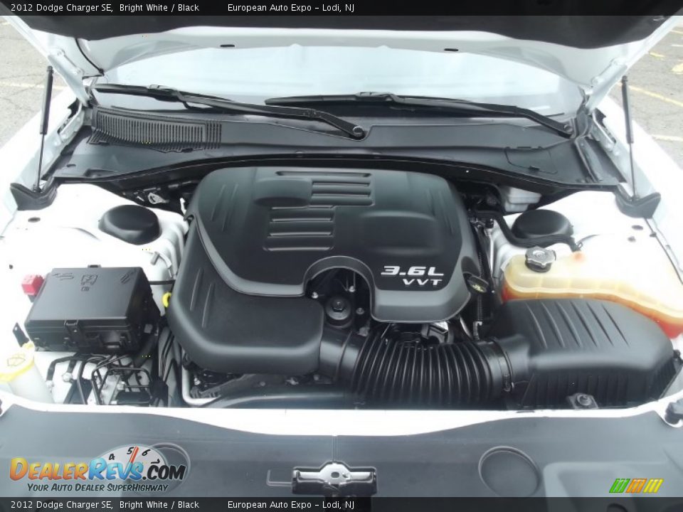 2012 Dodge Charger SE Bright White / Black Photo #34