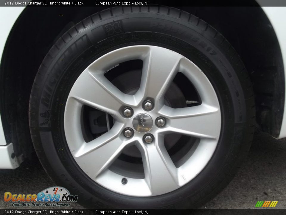 2012 Dodge Charger SE Bright White / Black Photo #36