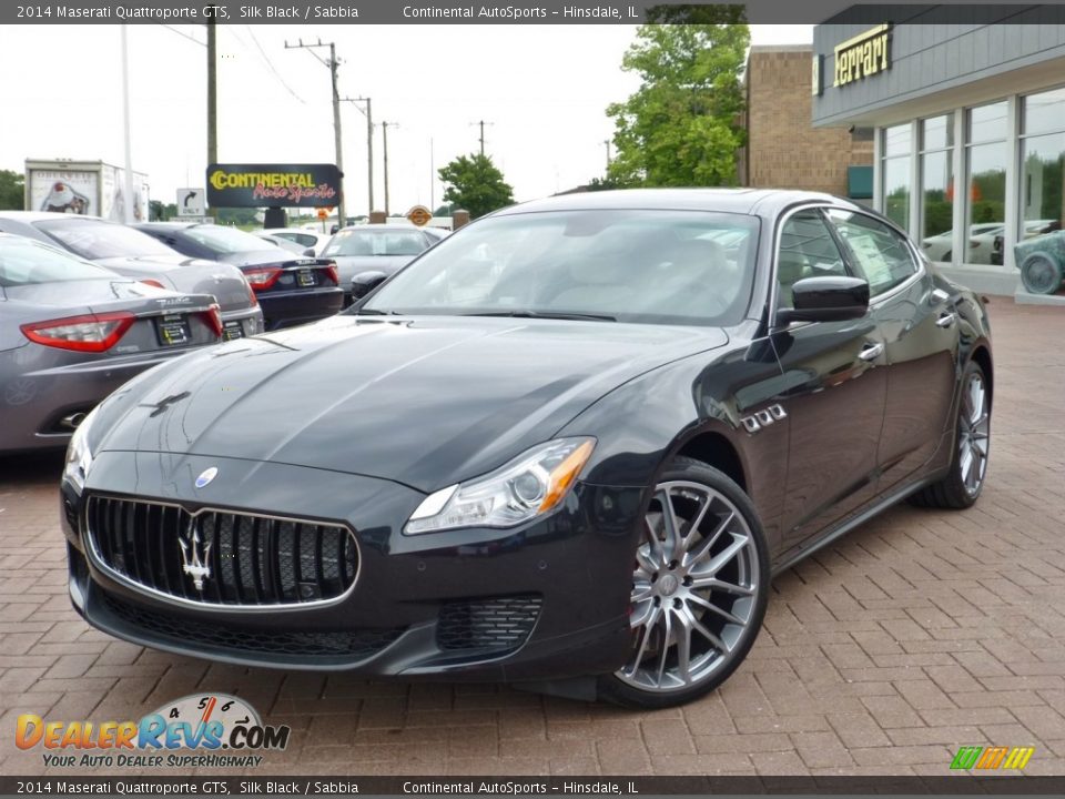 2014 Maserati Quattroporte GTS Silk Black / Sabbia Photo #1