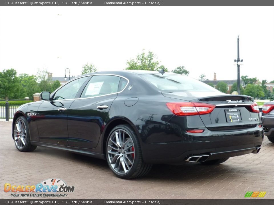 2014 Maserati Quattroporte GTS Silk Black / Sabbia Photo #3