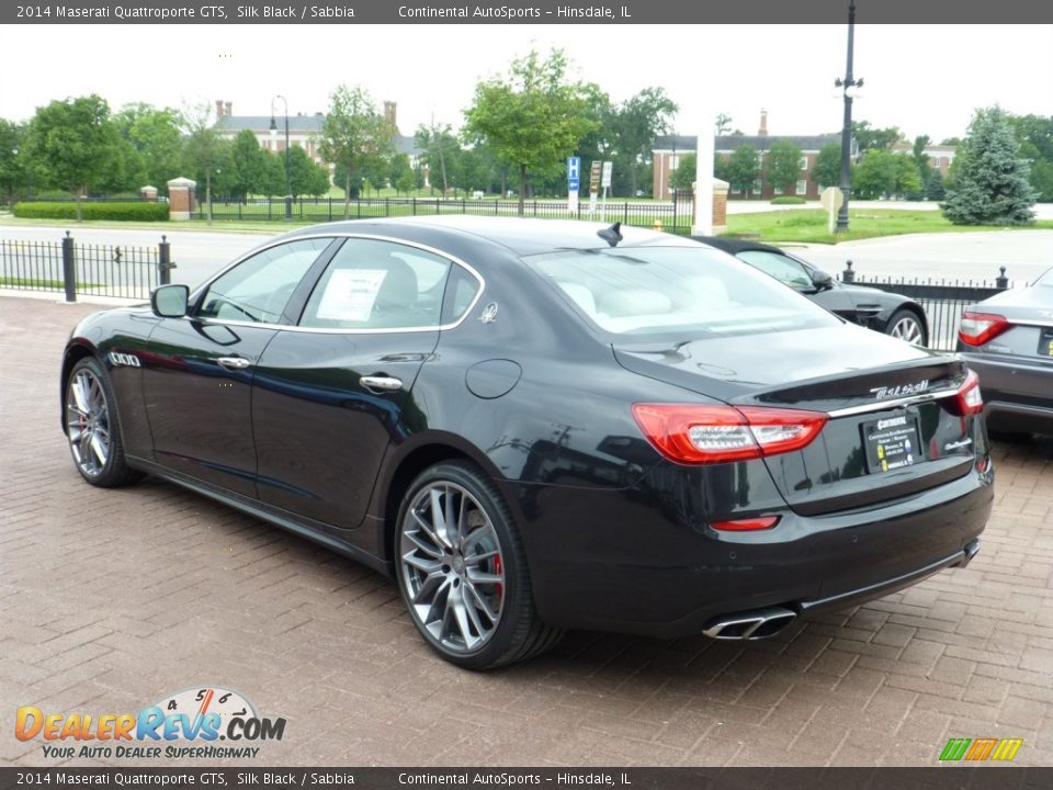 2014 Maserati Quattroporte GTS Silk Black / Sabbia Photo #4