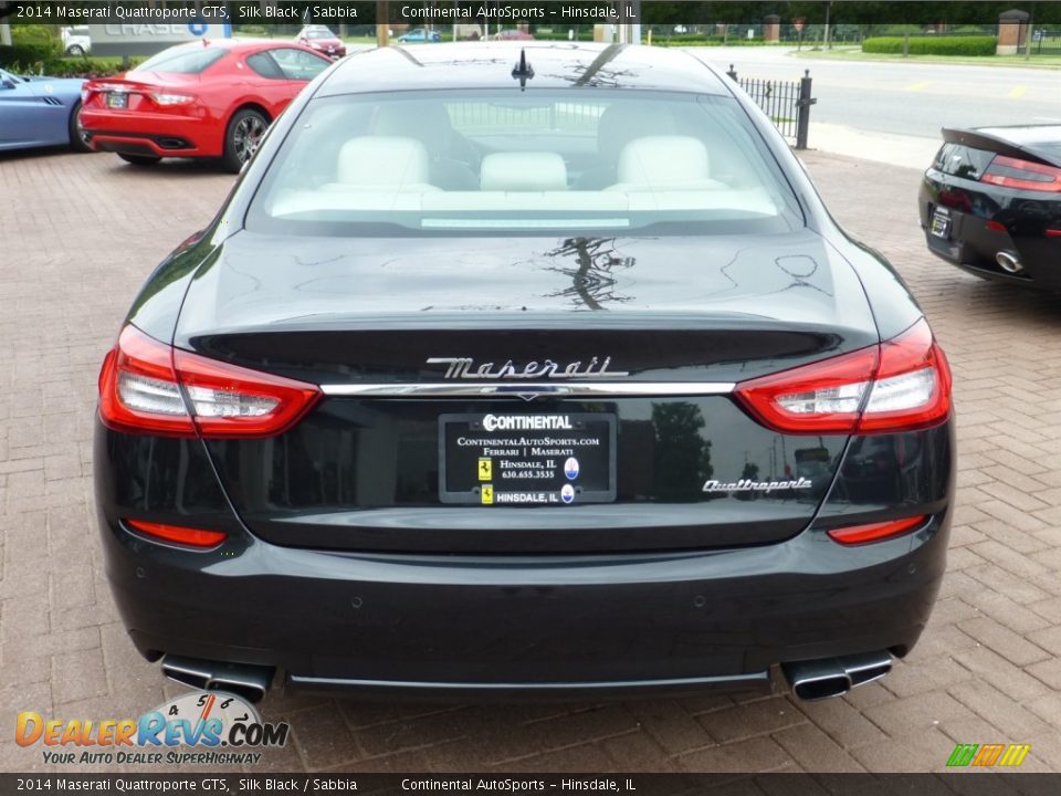 2014 Maserati Quattroporte GTS Silk Black / Sabbia Photo #6