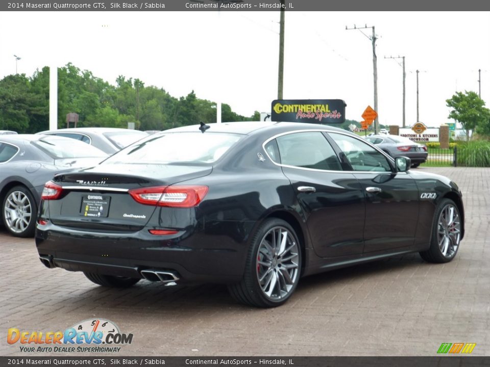 2014 Maserati Quattroporte GTS Silk Black / Sabbia Photo #9
