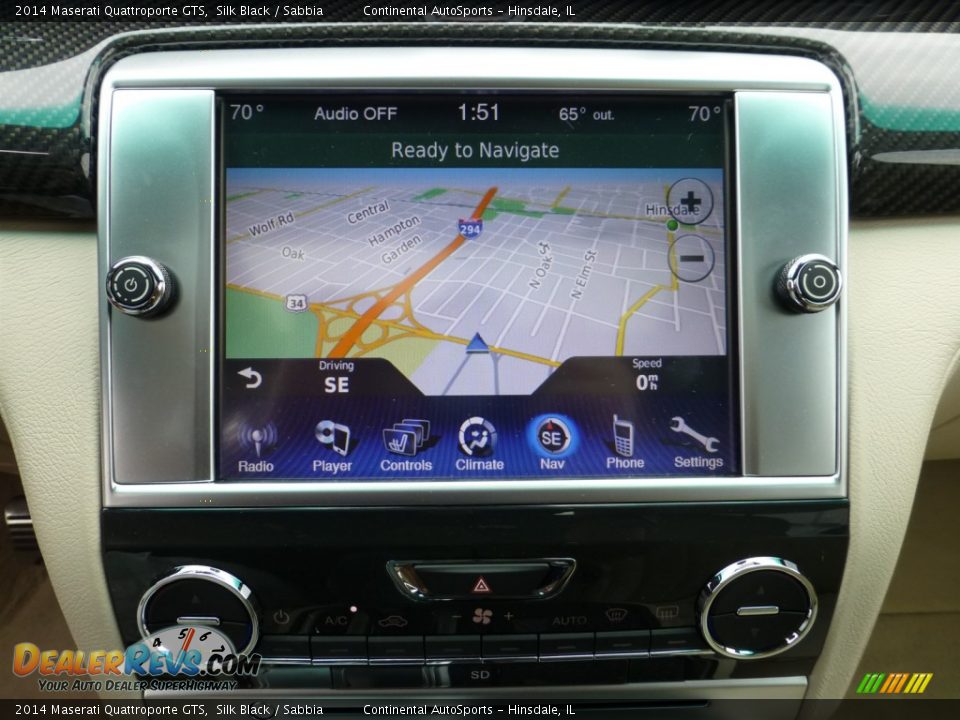 Navigation of 2014 Maserati Quattroporte GTS Photo #23